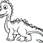 Dinosaurios Para Colorear Y Dibujar Para Niños